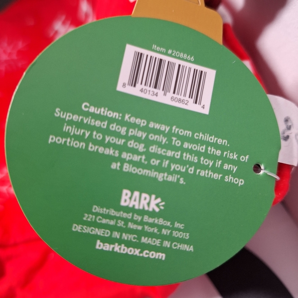 NWT Bark Howlin Haul Bag dog toy - Picture 5 of 6